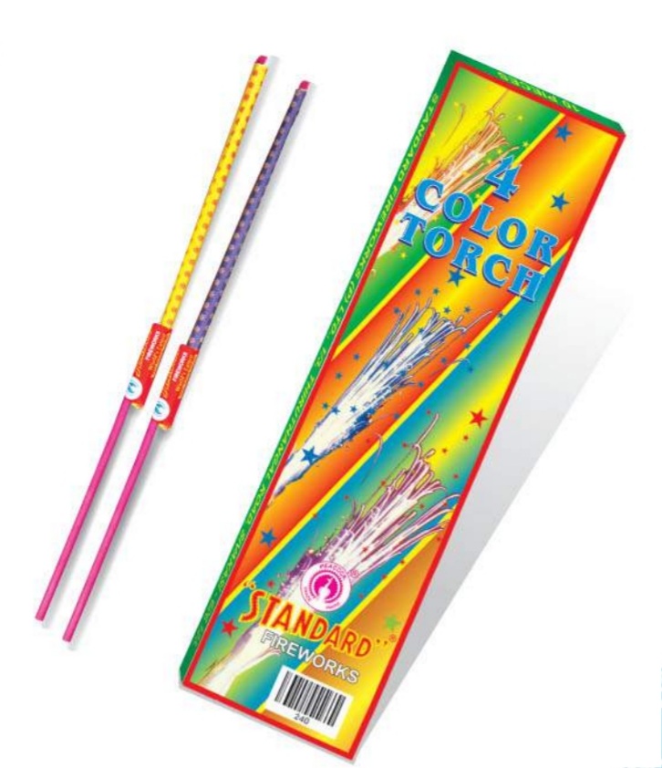 STANDARD- 4 COLOR TORCHES